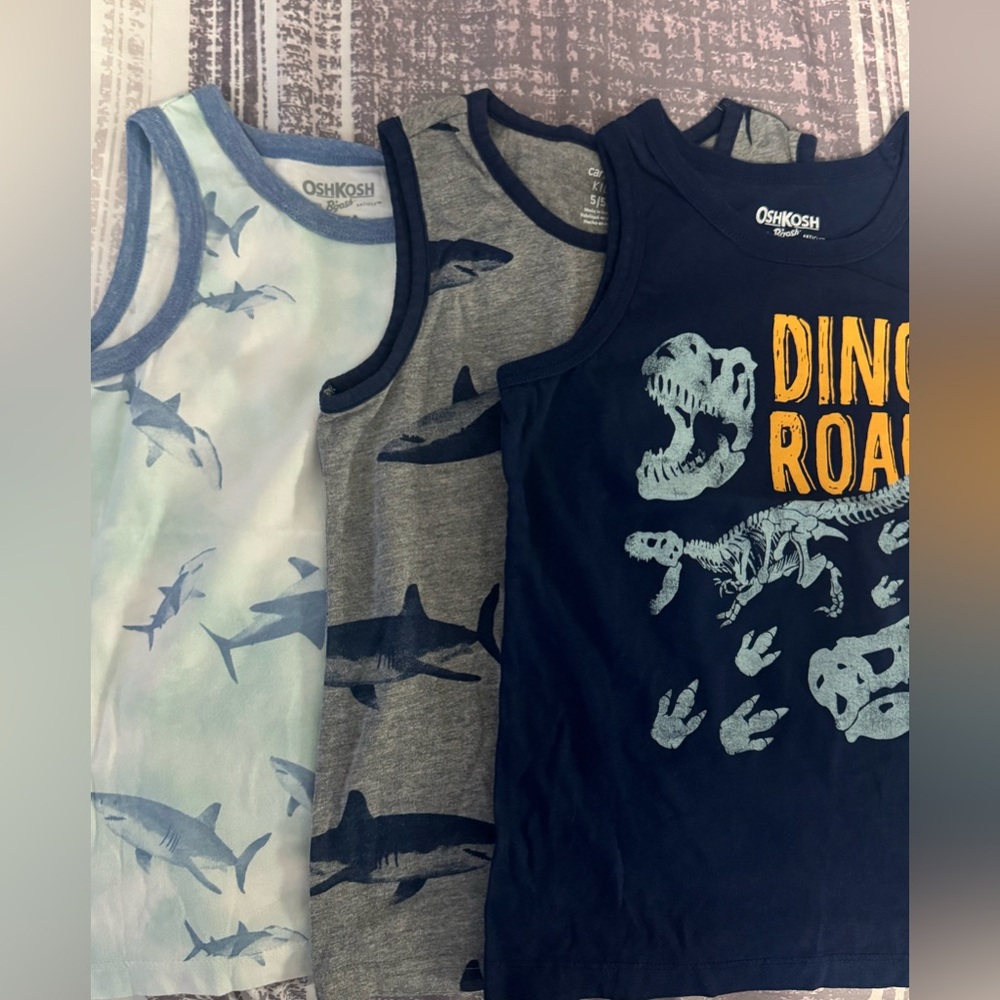3 tank tops size 5